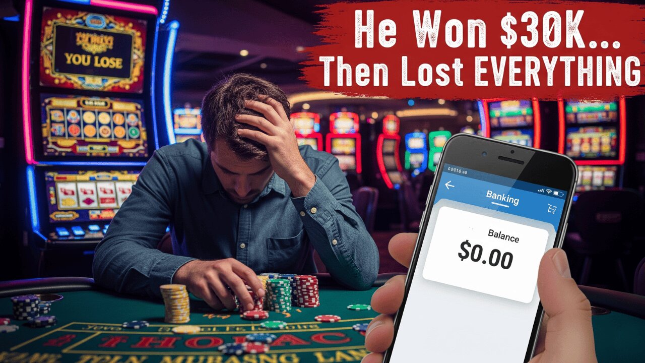 He Won $30,000 at a Casino… Then Lost It All in Hours | Casino Horror Story