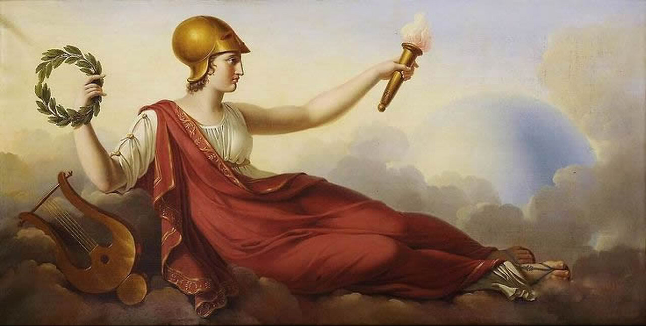 Rome was Palestine - Pallas Athena / Minerva the Goddess of War -- David Ewing Jr