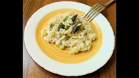 Risotto agli asparagi cremoso