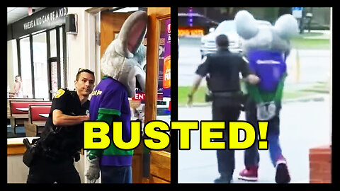 Chuck E Cheese FINALLY Gets Nabbed By Police - VERTICAL