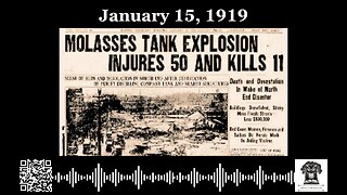 #OnThisDay January 15, 1919: Molasses Catastrophe