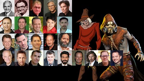 Animated Voice Comparison- Scarecrow (Batman)