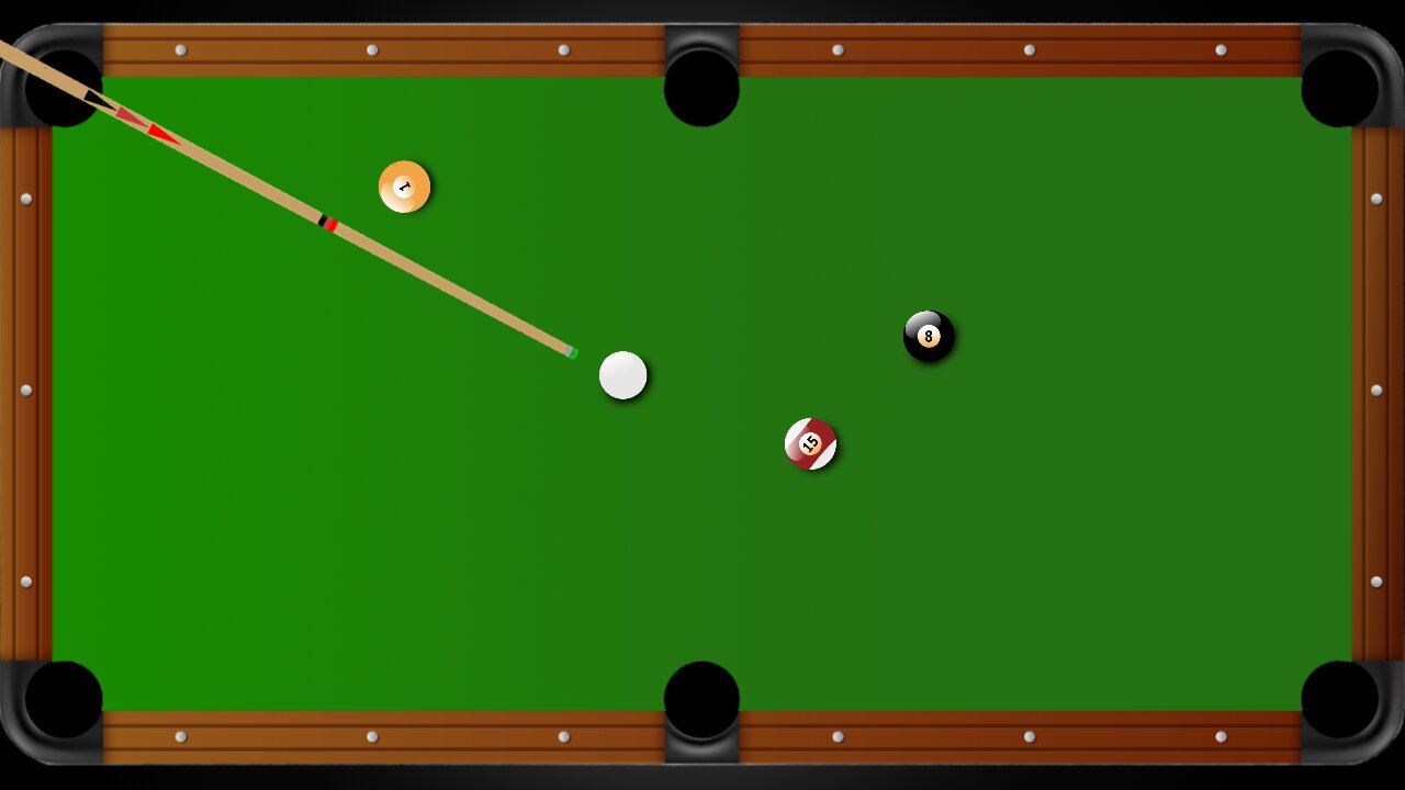 Godot 4.4 Pool Ball Replica (Menu)