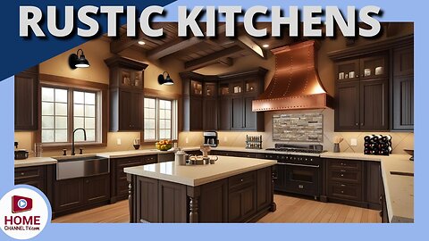 BEAUTIFUL Rustic Kitchens - Cabin & Farmhouse Kitchen Designs!