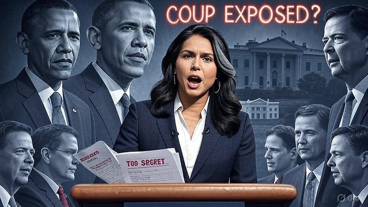Obama’s Coup Exposed? Tulsi Gabbard Drops Russiagate Bombshell