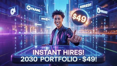 💥 Code With Bitwizards' $49 AI Portfolio 2025: Digital Resume in 60 Secs! 💻 | Limited Launch!