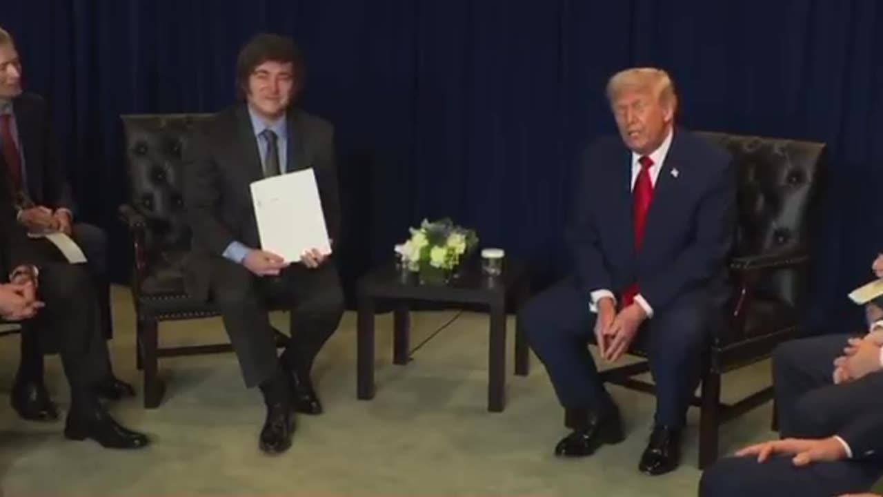 President Trump is endorsing President Millei of Argentina