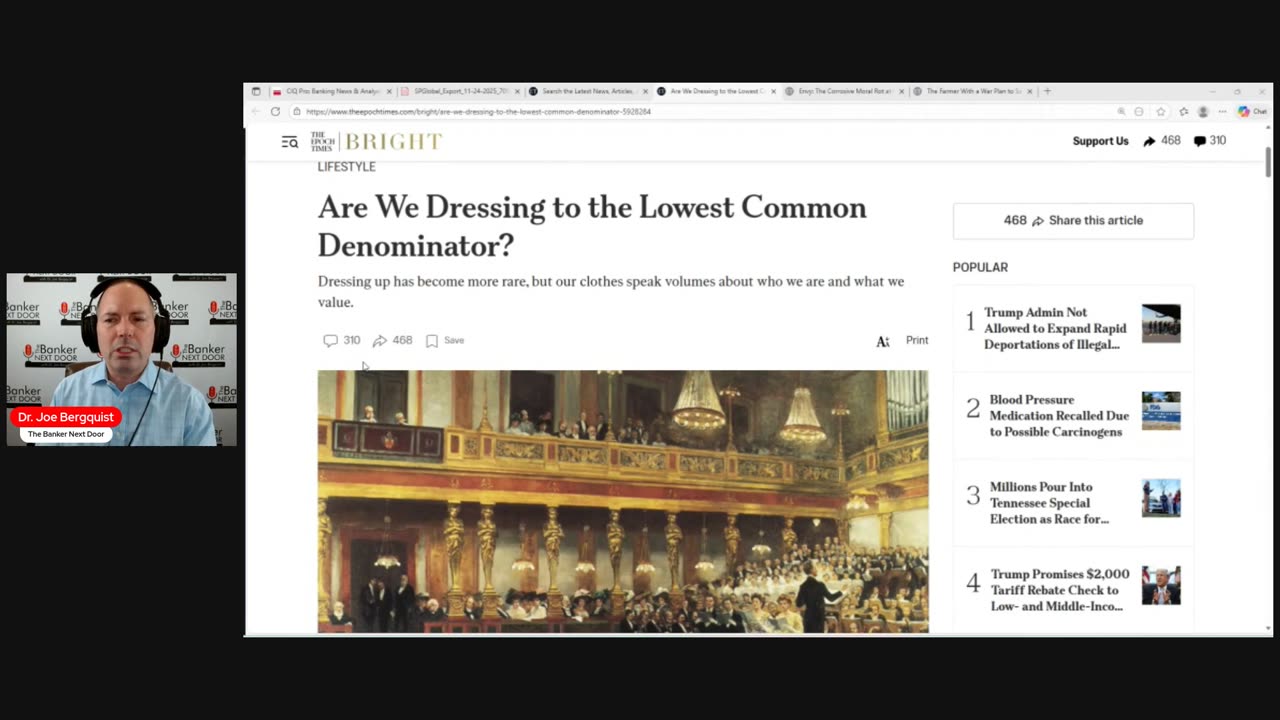 Does how we dress have an overall effect on society?