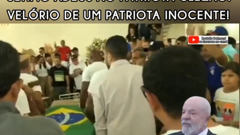 ÚLTIMO ADEUS AO PATRIOTA CLEZÃO! VELÓRIO DE UM PATRIOTA INOCENTE!