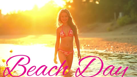 Electronic Music.Song Beach Day.