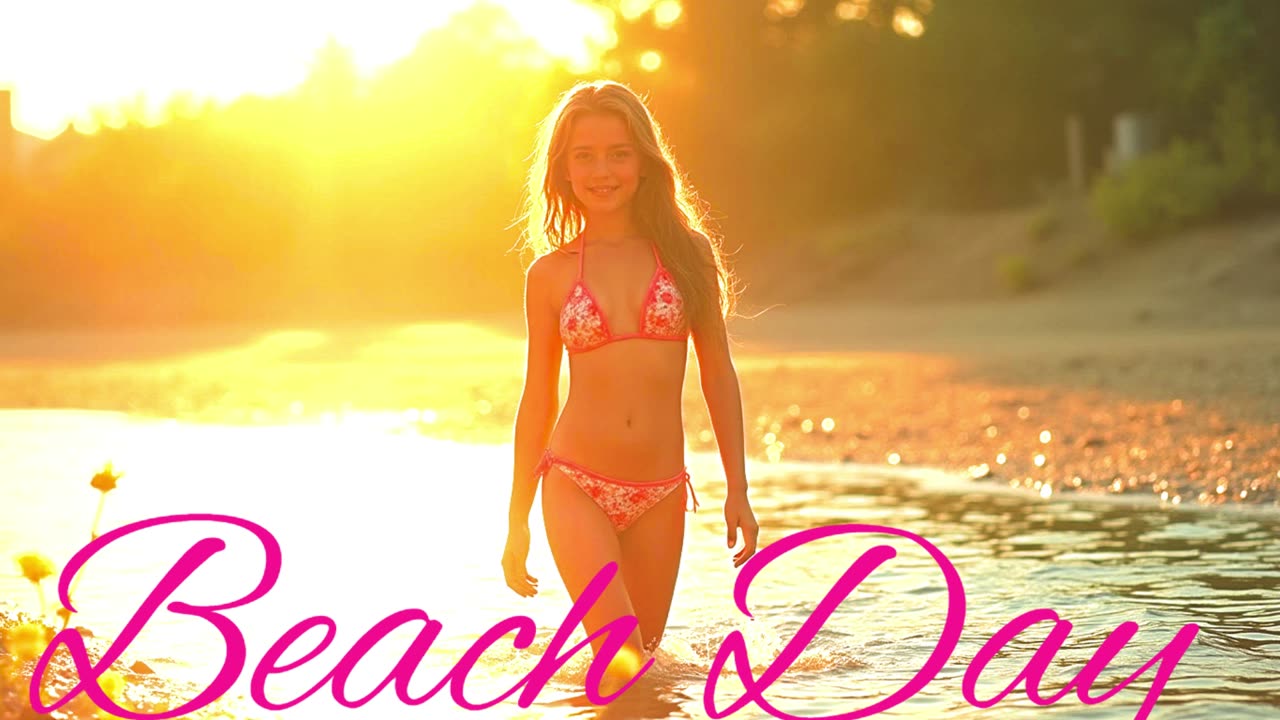 Electronic Music.Song Beach Day.