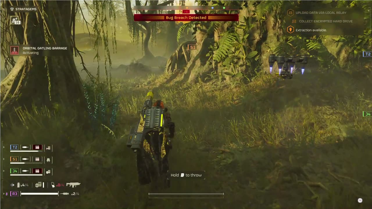 Helldivers 2 Jungle Planet Flame Shotgun
