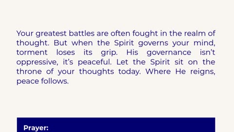 Peace that heals the Mind