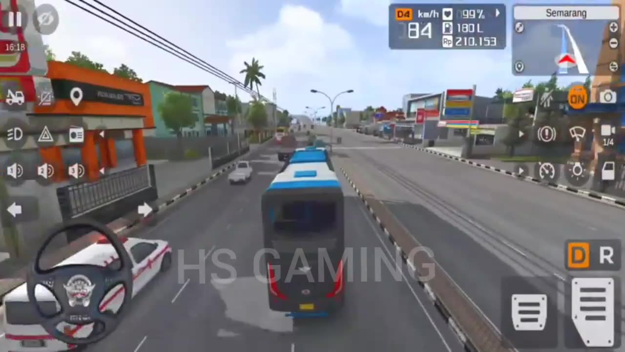Realistic 3D Bus Driving Simulator – First Ride Experience