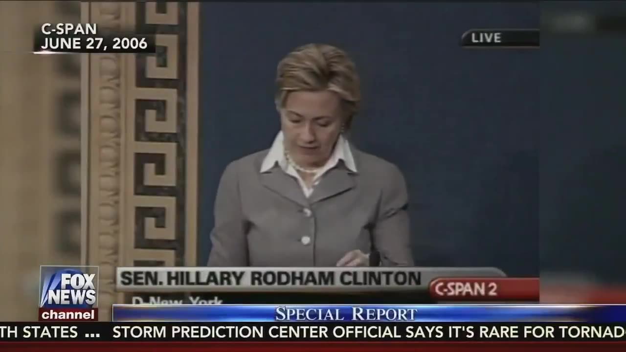 HRC on flag burning