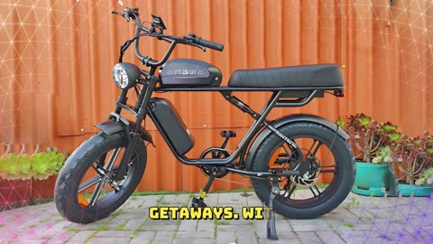 ENGWE M1 Electric Bike 48V 15.6AH Off-road 7 Speed Gear 20 "× 4.0 Fat Tire Electric Bike