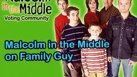Malcolm in the Middle on Family Guy