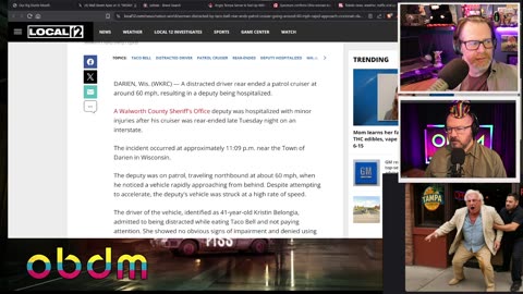 OBDM1305 - Don't Mess with Zohran | UFO Crashout | Strange News