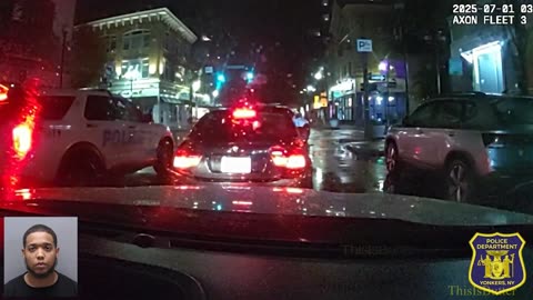 Driver who was asleep behind the wheel was struck and injured a Yonkers police officer when fleeing