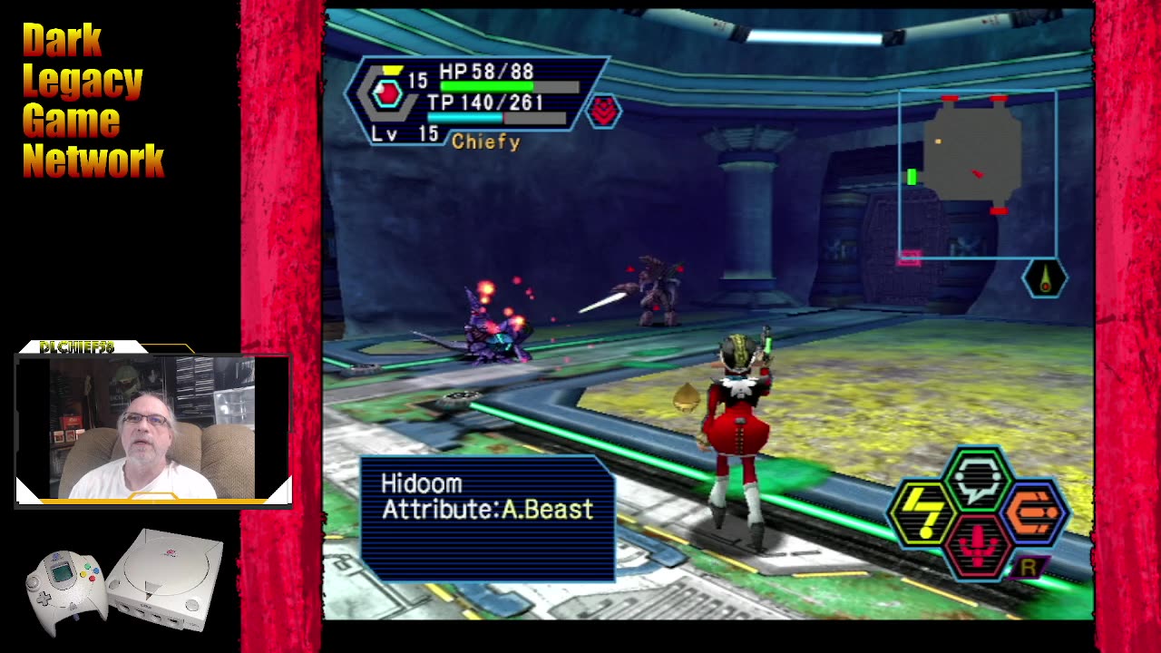 CAVES | Chiefy | FOnewm (14) | Phantasy Star Online (v2) [Dreamcast]