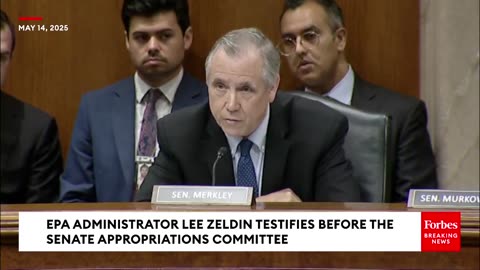 JUST IN: Jeff Merkley Directly Accuses Lee Zeldin Of Violating The Law To His Face