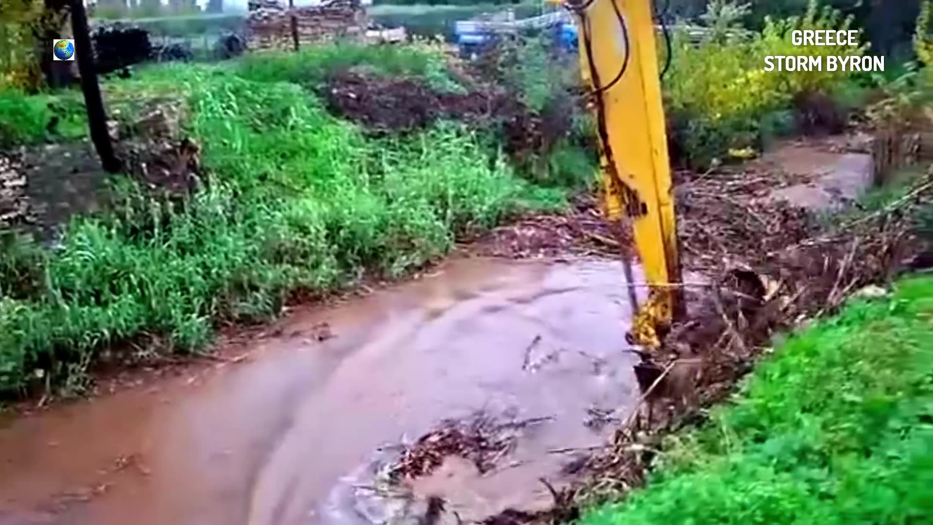 Une violente tempête ravage la Grèce, causant dimportants dégâts