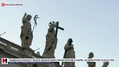 «Habemus Papam» | White Smoke Emerges from Sistine Chapel as New Pope is Elected [LIVE]