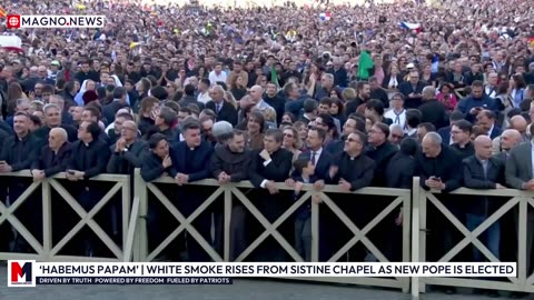 «Habemus Papam» | White Smoke Emerges from Sistine Chapel as New Pope is Elected [LIVE]