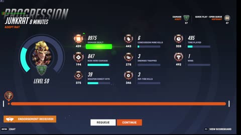 Overwatch 2 Junkie and Mercy