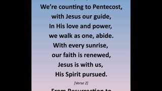 Counting to Pentecost original gospel song lyrics video
