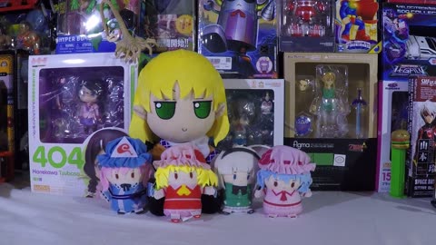 Touhou Project Finger Mascot PUPPELA Sets opening