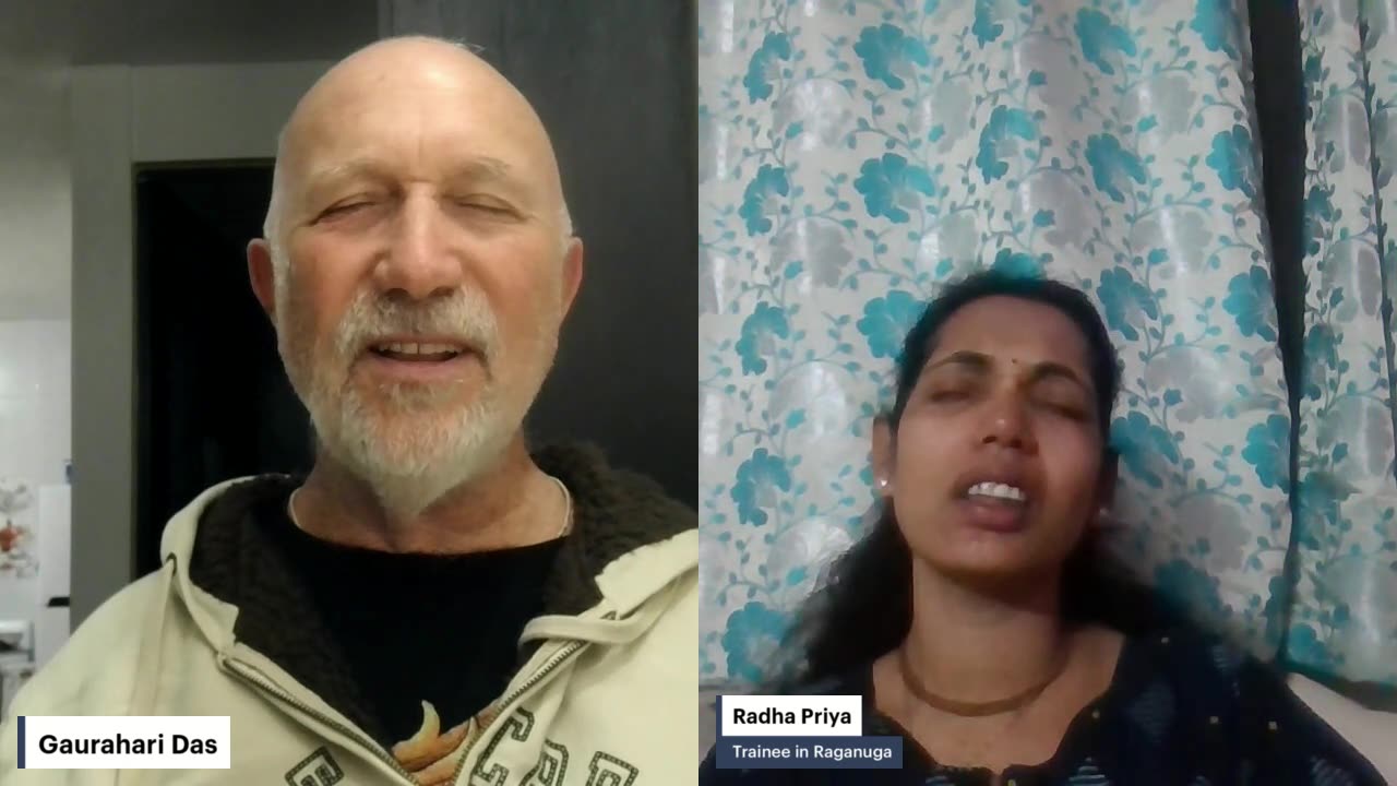 Mantra Meditation by singing and japa