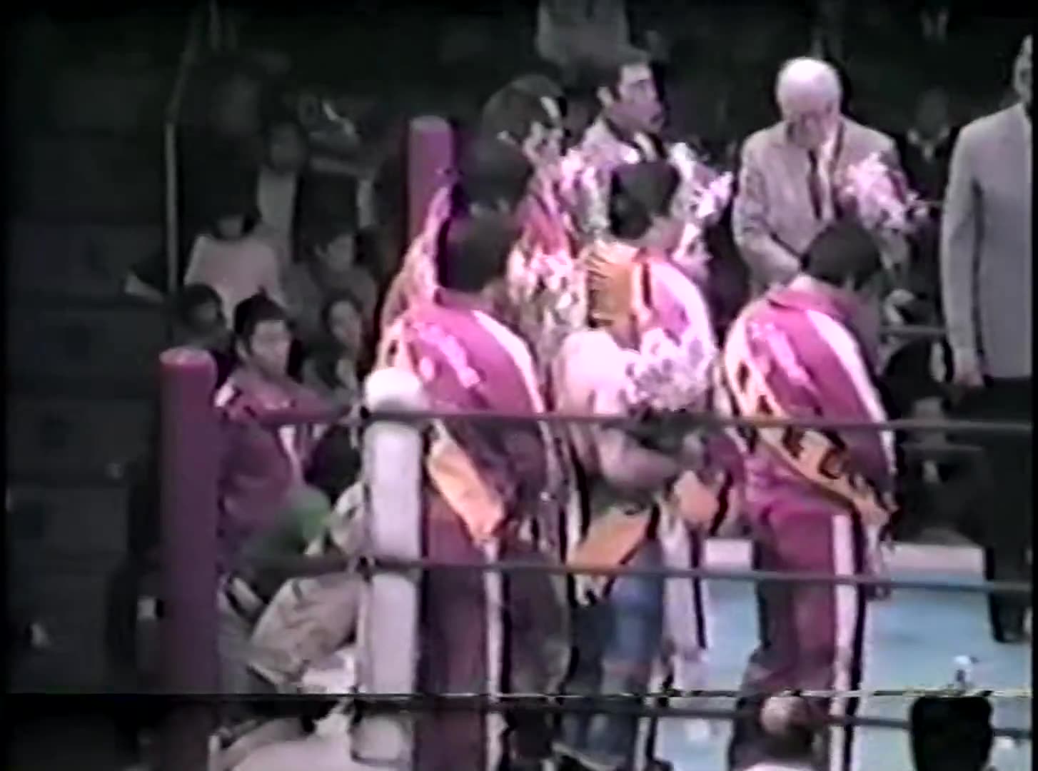 NJPW - Madison Square Garden Series Open. Ceremony w/ Vincent J McMahon aka Vince Sr - Mar 04 1982