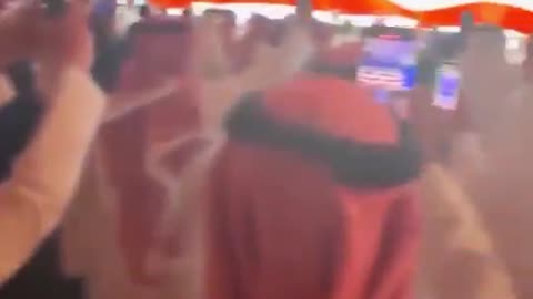 TRUMP Rally In Saudi Arabia 🇸🇦 MSM reporting on this?.. 🤔 #Winning #MAGA