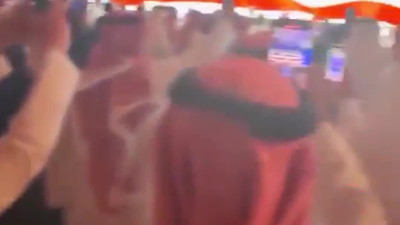 TRUMP Rally In Saudi Arabia 🇸🇦 MSM reporting on this?.. 🤔 #Winning #MAGA