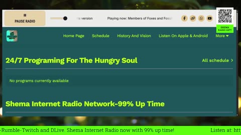 Shema Internet Radio Live Daily Stream