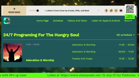 Shema Internet Radio Live Daily Stream