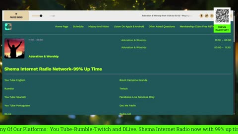 Shema Internet Radio Live Daily Stream