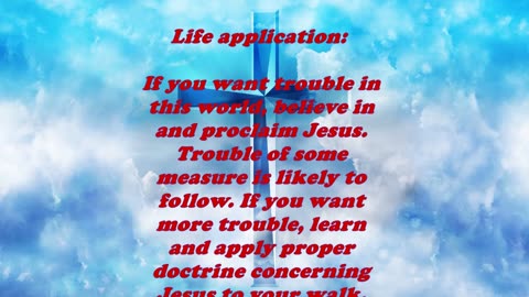 Matthew 10:34 - Daily Bible Verse Commentary
