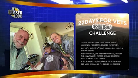 A CLOSER LOOK | 22 DAYS FOR VETS CHALLENGE