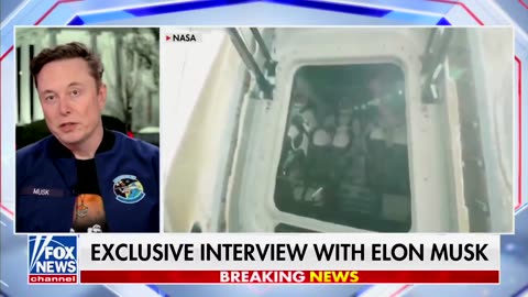 Elon Musk speaks after his SpaceX Dragon spacecraft returned two stranded astronauts