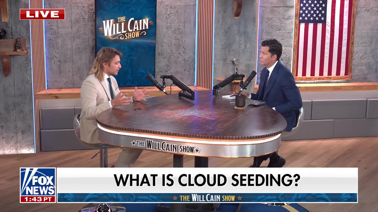 Fox News just did an entire segment on Cloud Seeding and weather modification