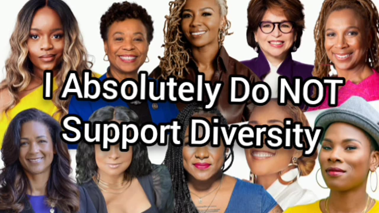 I Absolutely Do NOT Support Diversity (Fuck All Diversity Hires)