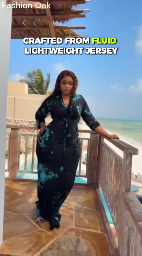 turquoise and emerald streaks tie-dye maxi dress 1118 1