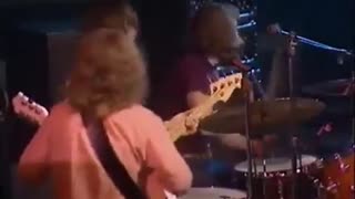 Creedence Clearwater Revival performing "Proud Mary" at The Royal Albert Hall in 1970.