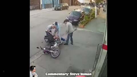 Classic Community Justice - Steve Inman narrates - fast clip - violence