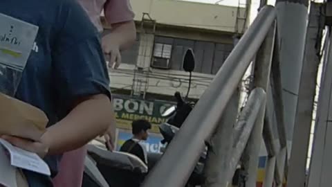 A Crowded Street in Bayanan, Muntinlupa, Philippines