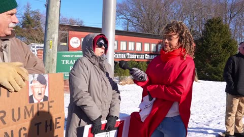Handmaid’s Tale Protest Goes OFF THE RAILS | Liberal Confusion in Port Jefferson
