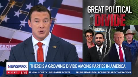 Carl Higbie highlights the country's economic & political divide