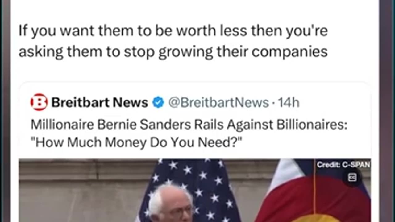 Bernie Sanders Rails AGAINST Billionaires #shorts.mp4